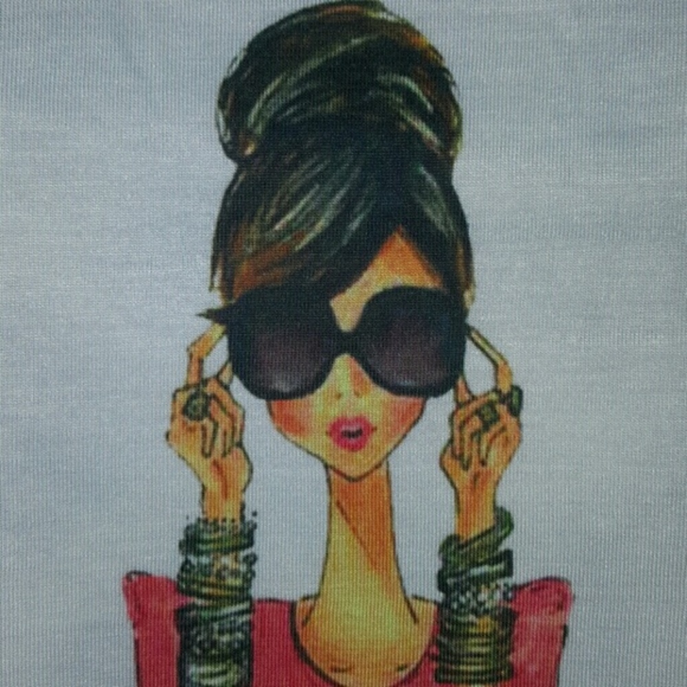 Sold {Lady in Red Fashion Tee}